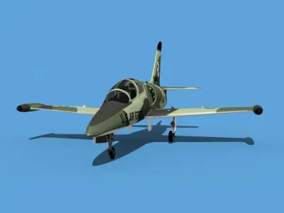 Aero Vodochody L-39C Albatross V24 3D model