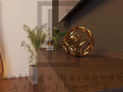 Living Room SketchUp 2021 Interior Scene model 3D Free 3D model
