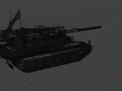 K2 PL Blender 4 3D model