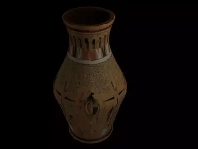 Egyptian Vase 3D model