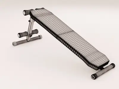 Kettler training bench AB-Trainer 3D model