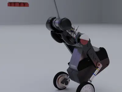 Boston Dynamics Handle 3D model