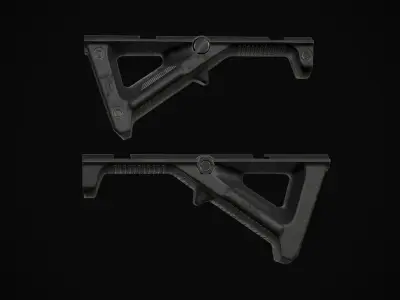 MAGPUL Angled Grip AFG2 Low-poly 3D model