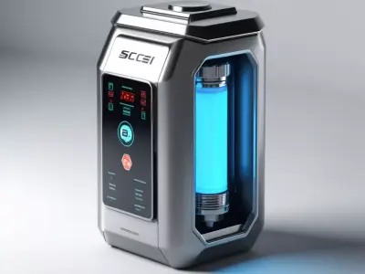 SciFi Futuristic Energy Power Cell 3D model