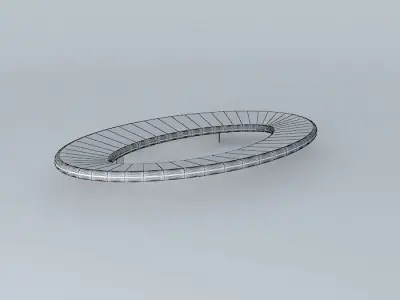 handle plate Free 3D model