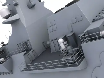 Type 26 Frigate 3D model