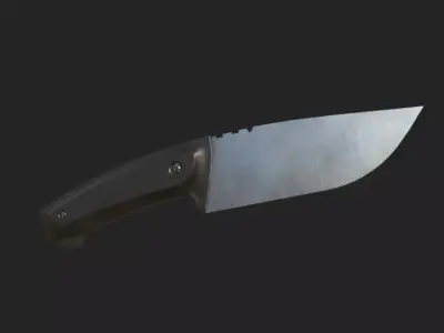 Knife 3D model 30
