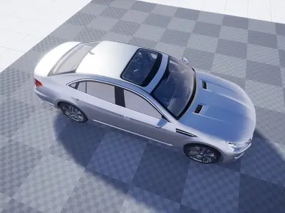 Dosch 3D - Car Details V3 - Electric 3D model