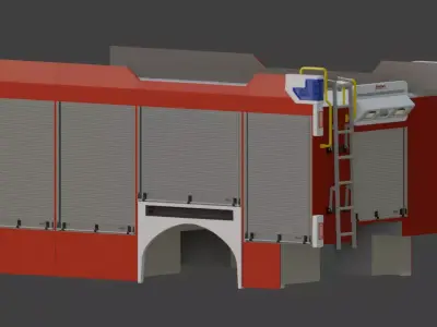 Lentner Auxilium TLF 4000 3D model