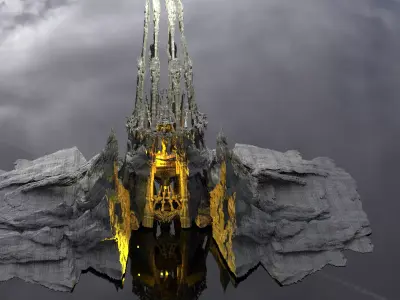 Mordor Gate 1 3D model