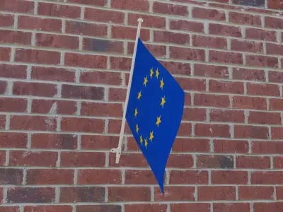 Flag of Europe 3D model
