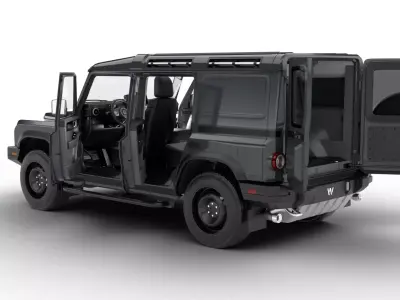 Ineos Grenadier 5-seat Utility Wagon 2024 HQ 3d model 3D model