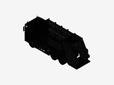 MAN Zoeller 22 m3 Free 3D model