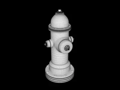 Fire hydrant Free 3D model purchase