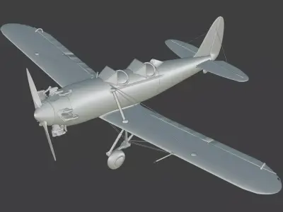 Ryan PT-22 Recruit  Free 3D model