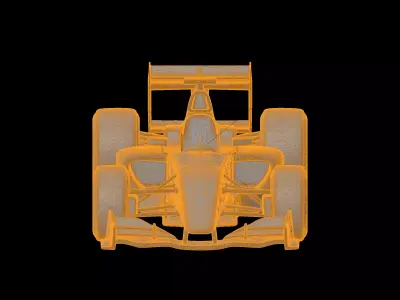 F1 Racing Car 3D print model
