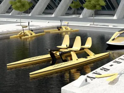 Archmodels vol 48 - models of boats and motorboats 3D model
