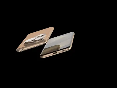 HUAWEI Pura 80 Ultra Smartphone C4D 3D model 3D model