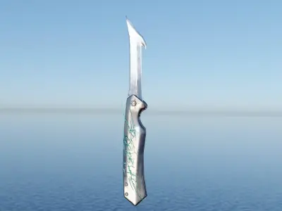 Sigilism Knife 3D model