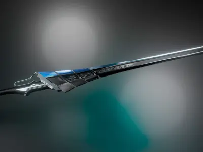 sword of salvation Low-poly 3D model