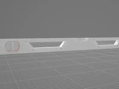 Level-2 ruler Free 3D model