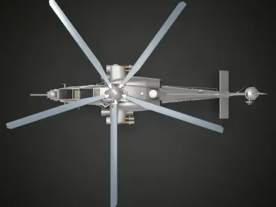 Agusta A129 Mangusta 3D model purchase