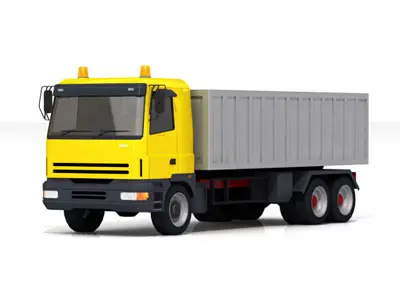 Constructions truck 3D model