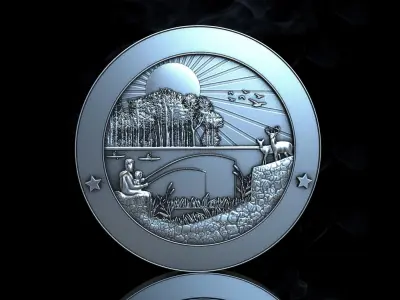 County Seal 3D print model