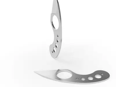 Fred Perrin La Griffe knife 3D model