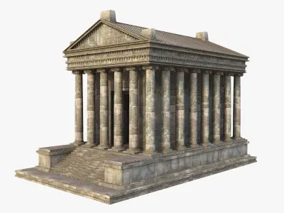 Garni Temple Armenia  3D model