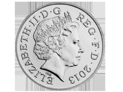 4 country coins Low-poly 3D model