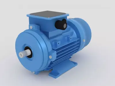 Highly detailed 1MW generator by RICHARD HIND Free low-poly 3D model