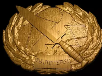 For Assault Award 3D print model