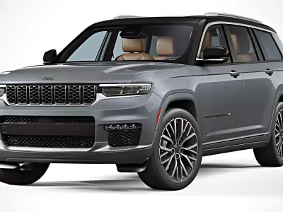 2021 Jeep Grand Cherokee L 3D model