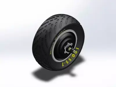 Hub Motor  3D model