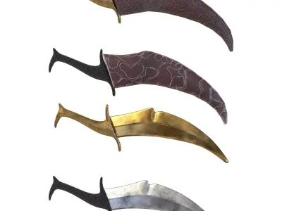 sword pack 2 3D model