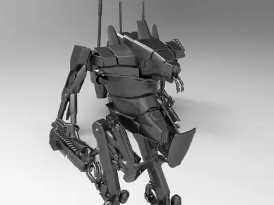 District 9 Mech 3D print model
