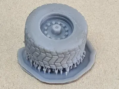 John Deere Gator 855D UTV in 1 to 24 scale 3D print model
