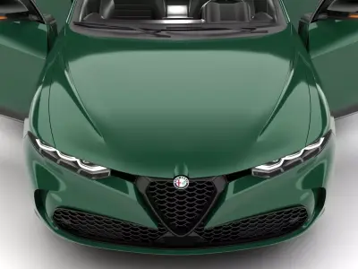 Alfa Romeo Tonale 2023 TI HQ 3d model 3D model