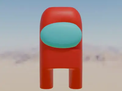 among us  Free 3D model