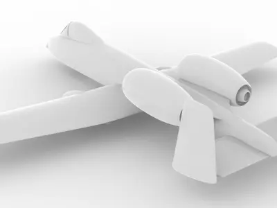 Aircraft 12 3D model