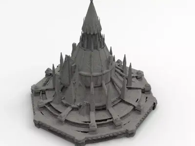 Arch Magician Tower Palace 13  3D model