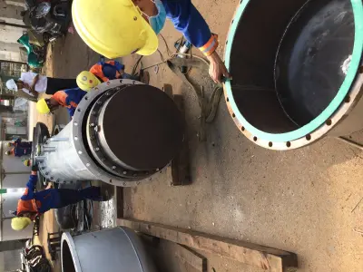 HEAT EXCHANGER - SURFACE AREA 255 m2 3D model