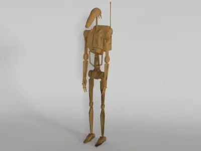 Battle Droid 3D model