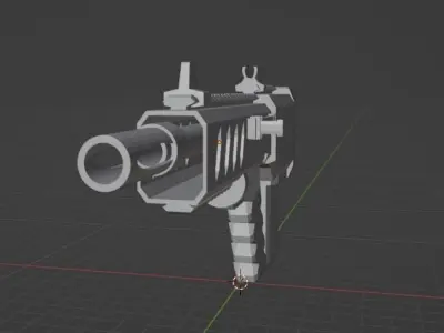 Stoutrifle Bullpup 3D model