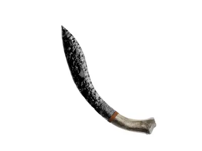 Obsidian Blade 3D model
