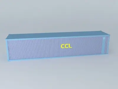 Costa container Line Free 3D model