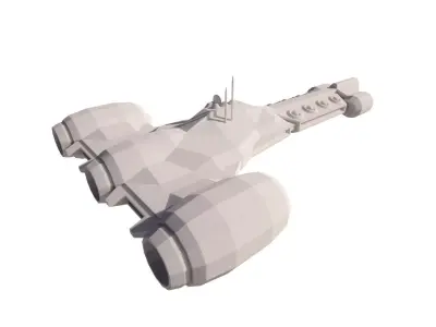 Spaceship-spacecraft-Ultra7 3D model