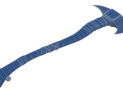 Survival Equipment and Weapons Set 1 3D Model Pack