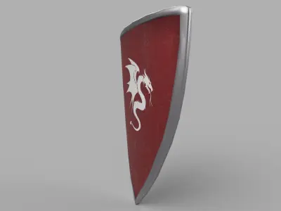 Shield samsung galaxy tab Low-poly 3D model